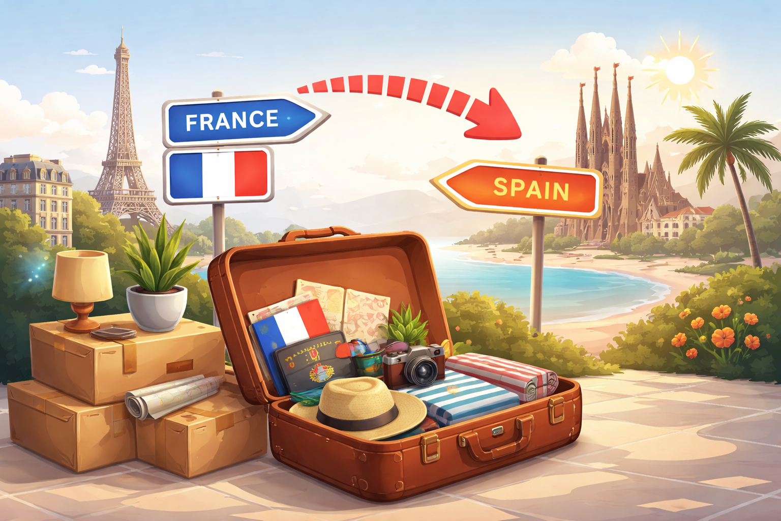 Moving from France to Spain: where and how to declare your income