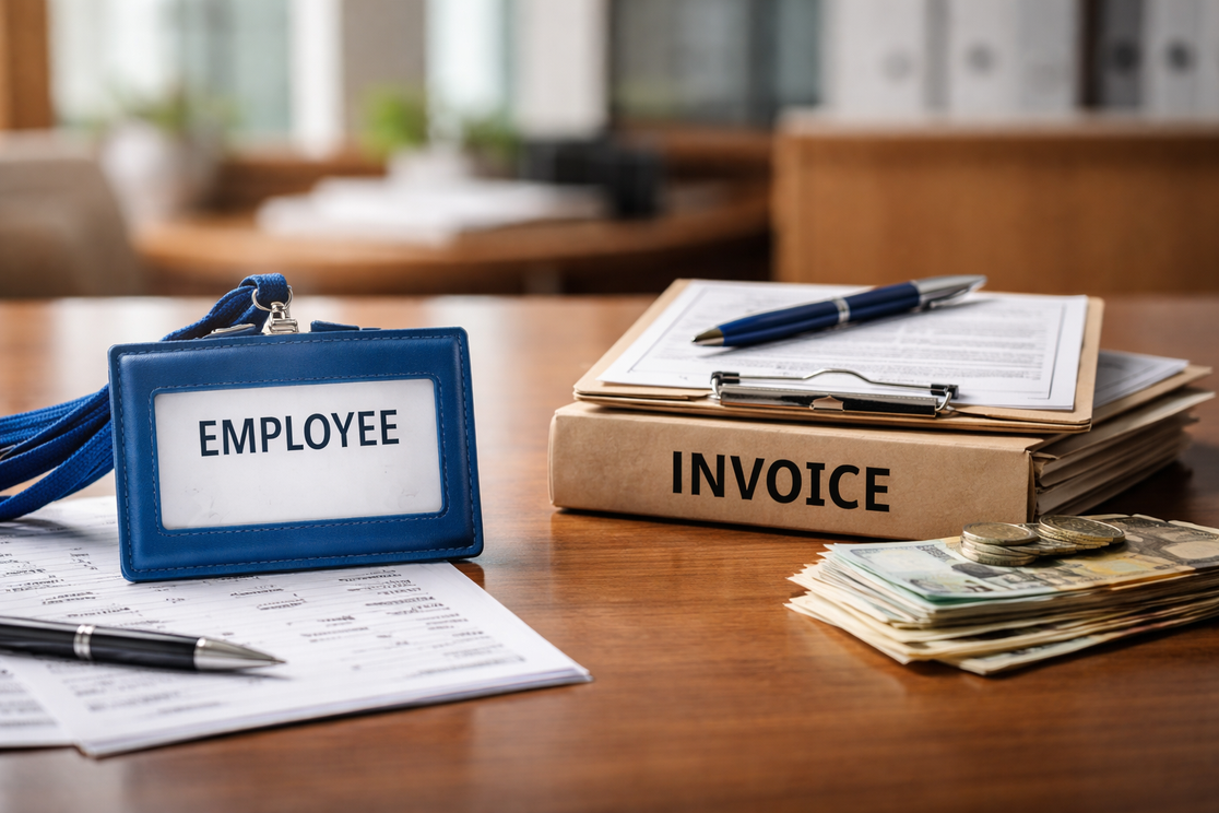 Illustration related to Calculateur salaire vs prestataire : comparer le revenu net et le coût pour l’entreprise